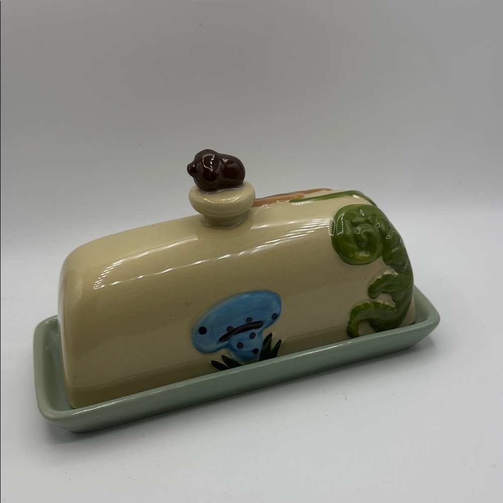 The Faye Icon Stoneware Butter Dish Anthro - Picture 7 of 10